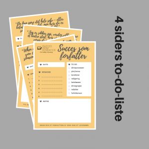 4 siders to-do-liste billede