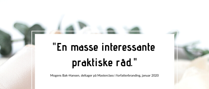 “En masse interessante praktiske råd.”